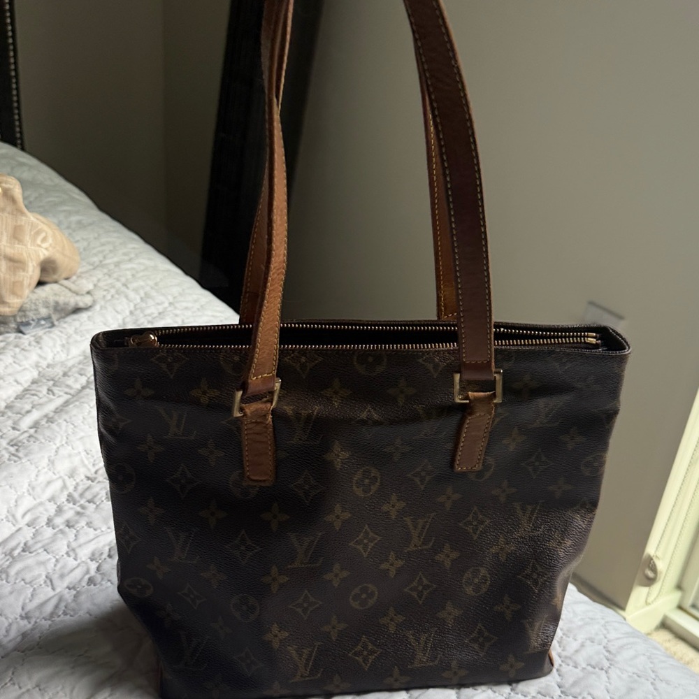 Louis Vuitton Dark Brown Monogram Tote